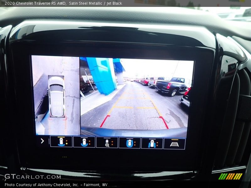 Satin Steel Metallic / Jet Black 2020 Chevrolet Traverse RS AWD