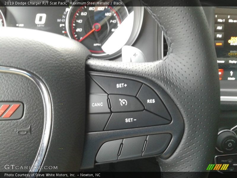 Maximum Steel Metallic / Black 2019 Dodge Charger R/T Scat Pack