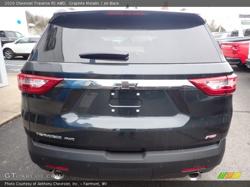 Graphite Metallic / Jet Black 2020 Chevrolet Traverse RS AWD
