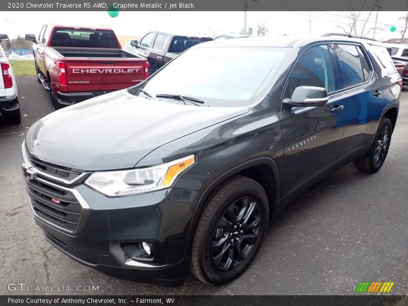 Graphite Metallic / Jet Black 2020 Chevrolet Traverse RS AWD