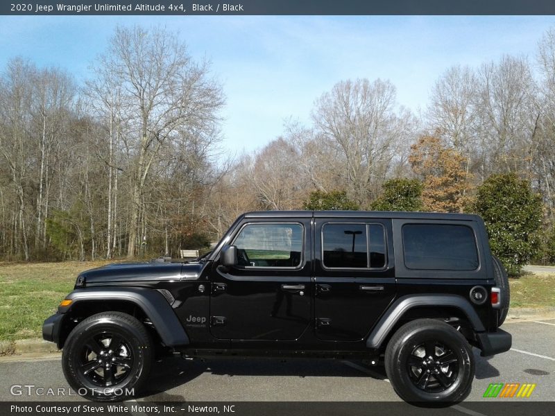  2020 Wrangler Unlimited Altitude 4x4 Black