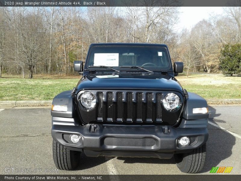 Black / Black 2020 Jeep Wrangler Unlimited Altitude 4x4