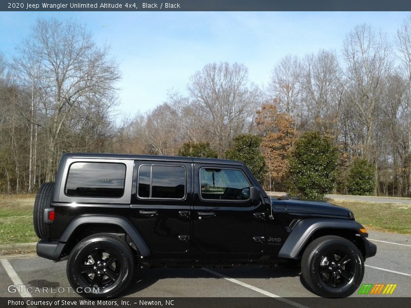 Black / Black 2020 Jeep Wrangler Unlimited Altitude 4x4