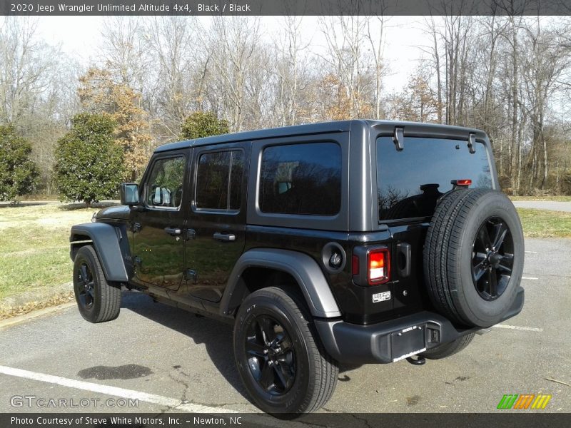 Black / Black 2020 Jeep Wrangler Unlimited Altitude 4x4