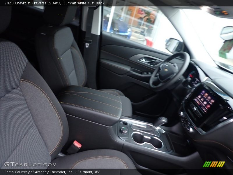 Summit White / Jet Black 2020 Chevrolet Traverse LS AWD