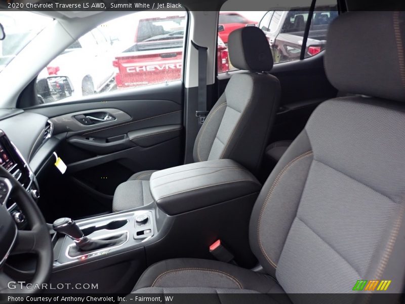 Summit White / Jet Black 2020 Chevrolet Traverse LS AWD