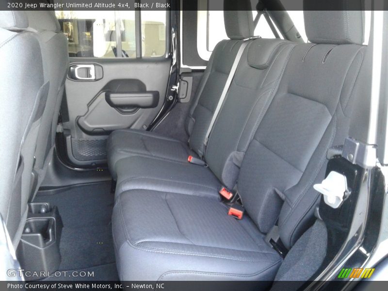 Rear Seat of 2020 Wrangler Unlimited Altitude 4x4