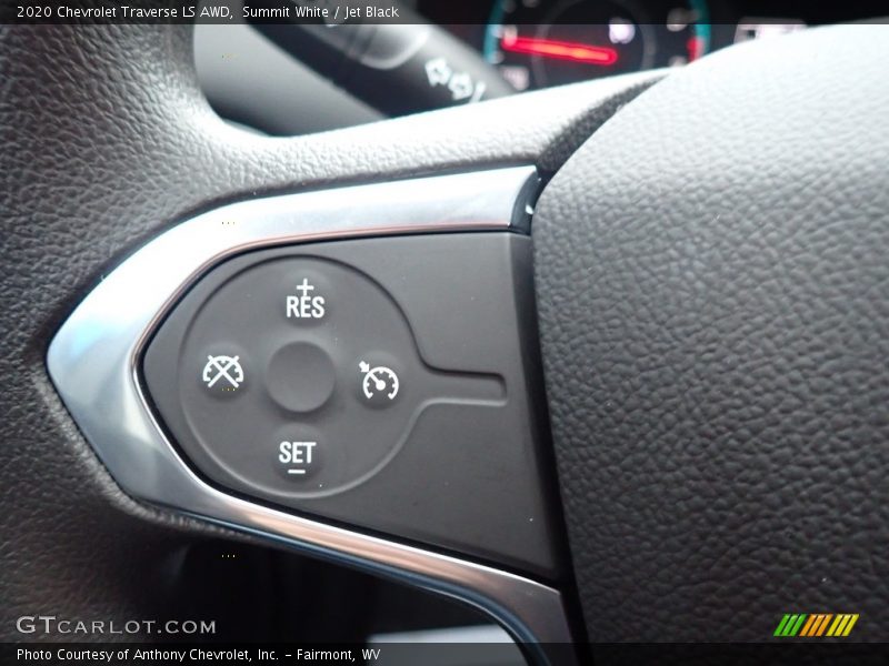 Summit White / Jet Black 2020 Chevrolet Traverse LS AWD