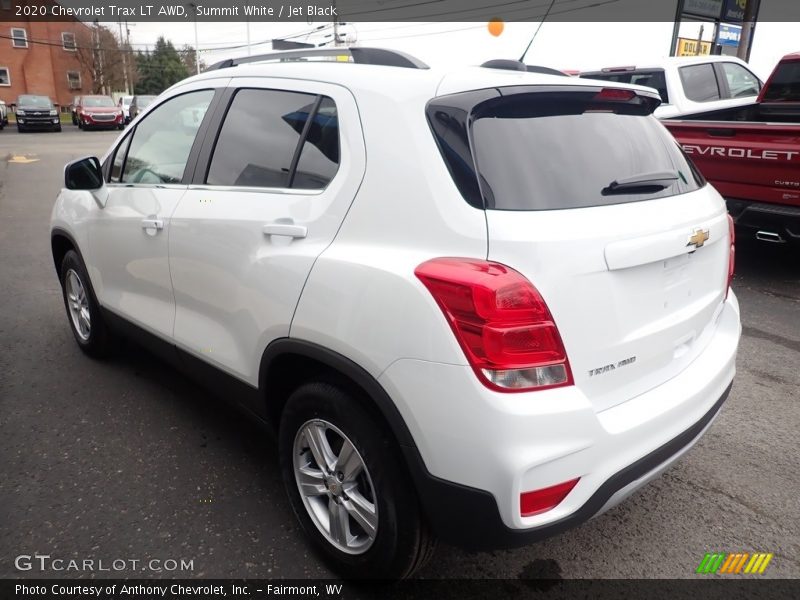Summit White / Jet Black 2020 Chevrolet Trax LT AWD