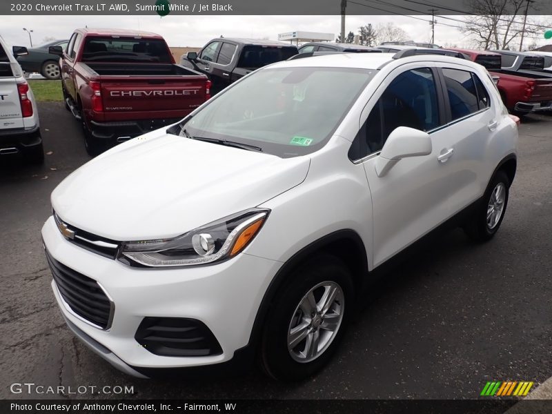 Summit White / Jet Black 2020 Chevrolet Trax LT AWD