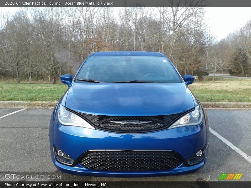 Ocean Blue Metallic / Black 2020 Chrysler Pacifica Touring