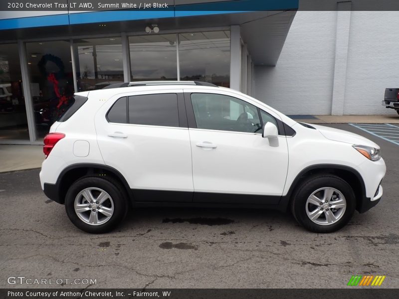 Summit White / Jet Black 2020 Chevrolet Trax LT AWD