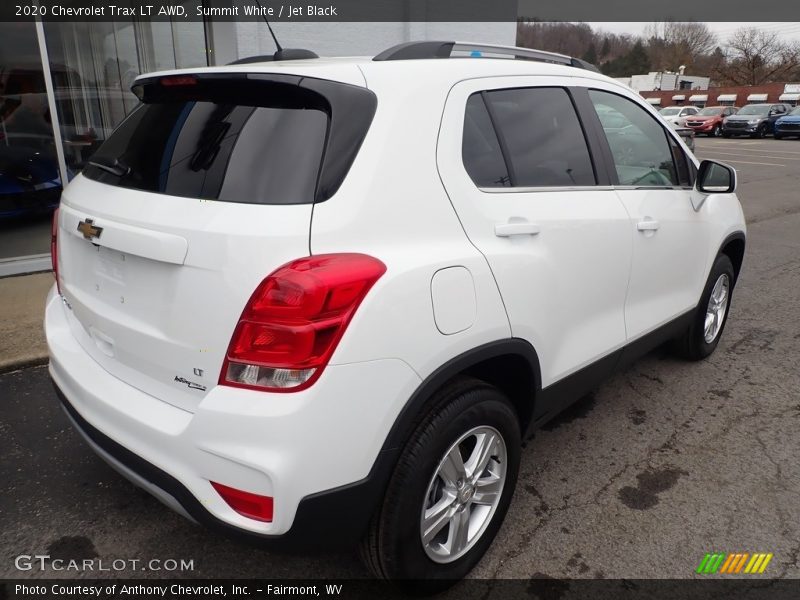 Summit White / Jet Black 2020 Chevrolet Trax LT AWD
