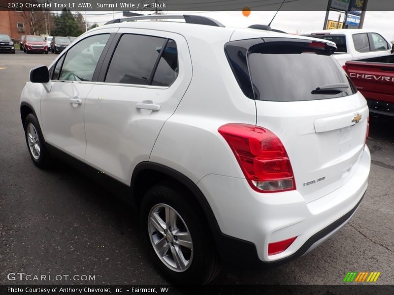 Summit White / Jet Black 2020 Chevrolet Trax LT AWD