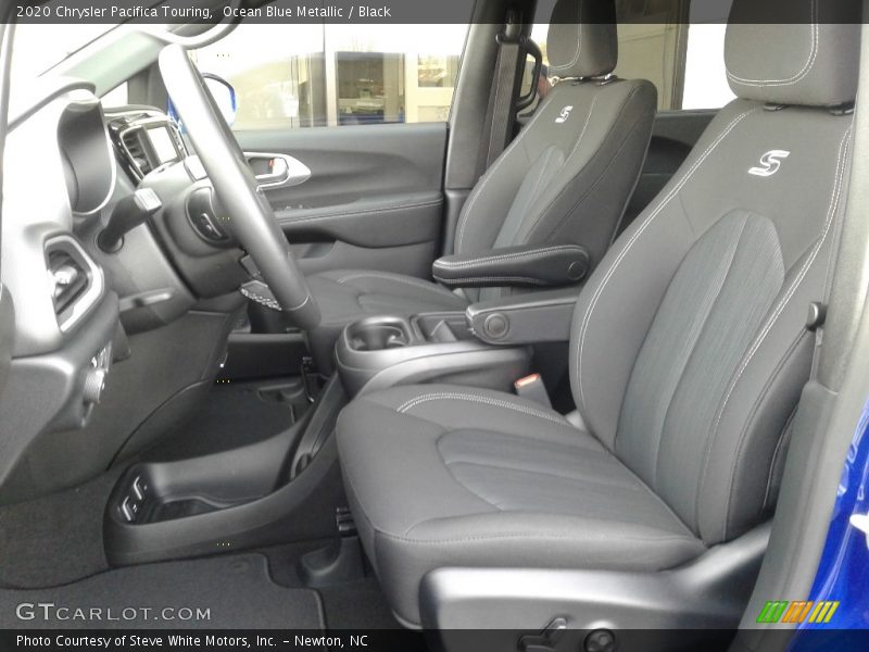 Front Seat of 2020 Pacifica Touring