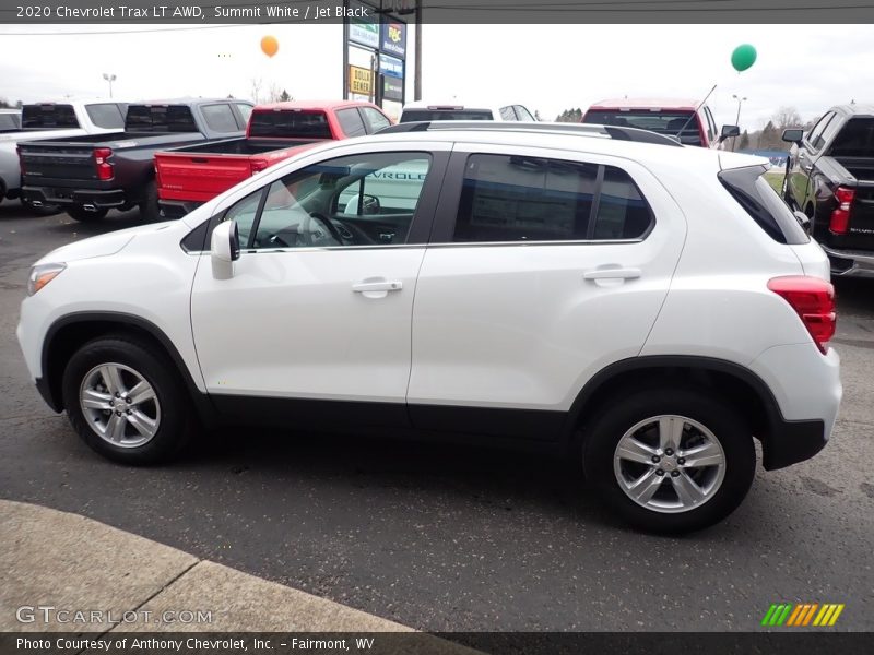 Summit White / Jet Black 2020 Chevrolet Trax LT AWD