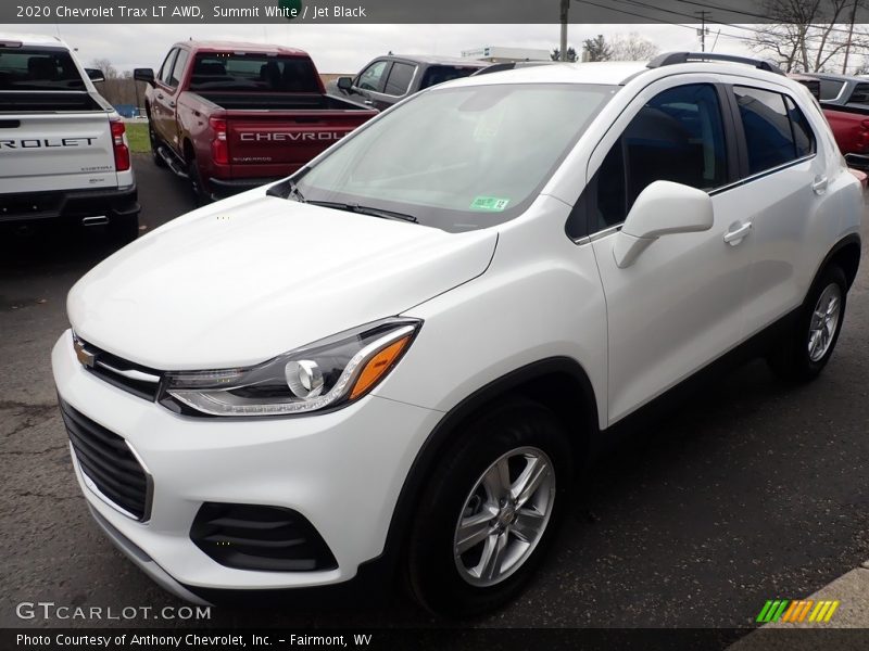 Summit White / Jet Black 2020 Chevrolet Trax LT AWD