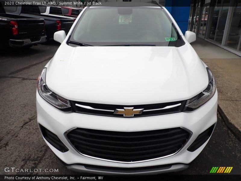 Summit White / Jet Black 2020 Chevrolet Trax LT AWD