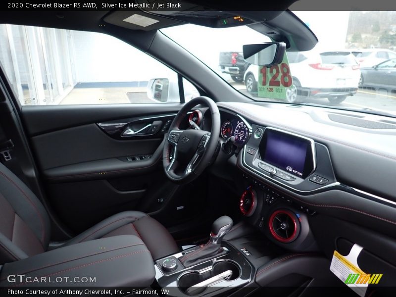 Silver Ice Metallic / Jet Black 2020 Chevrolet Blazer RS AWD