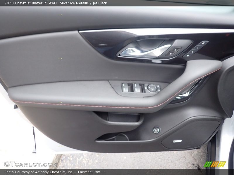 Silver Ice Metallic / Jet Black 2020 Chevrolet Blazer RS AWD