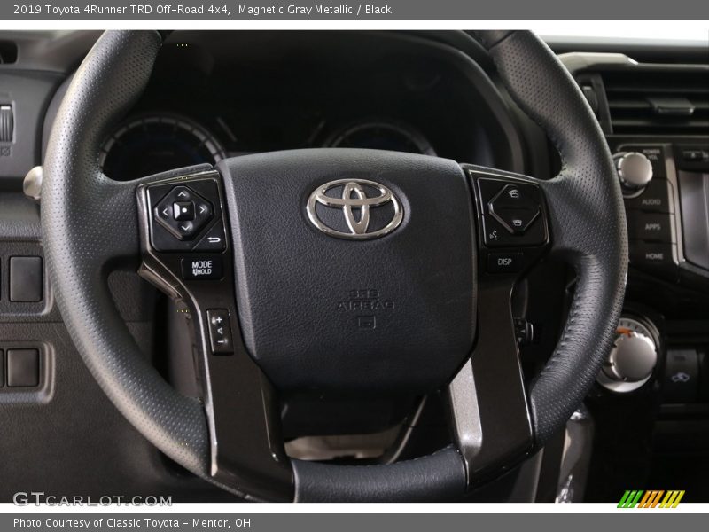 Magnetic Gray Metallic / Black 2019 Toyota 4Runner TRD Off-Road 4x4