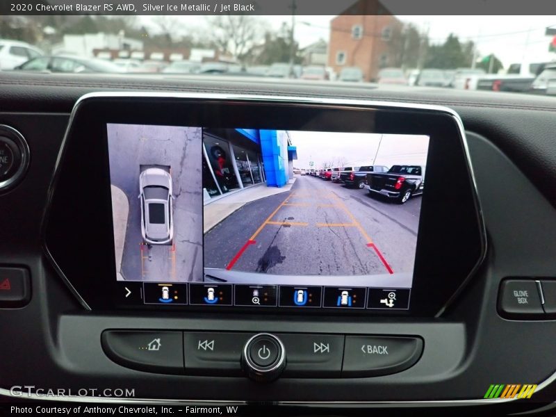 Silver Ice Metallic / Jet Black 2020 Chevrolet Blazer RS AWD
