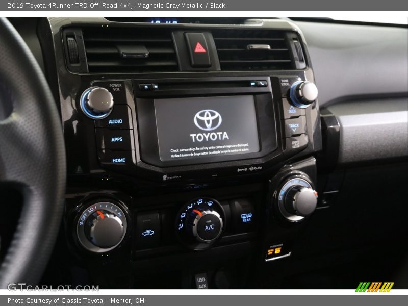 Magnetic Gray Metallic / Black 2019 Toyota 4Runner TRD Off-Road 4x4