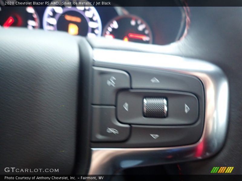 Silver Ice Metallic / Jet Black 2020 Chevrolet Blazer RS AWD