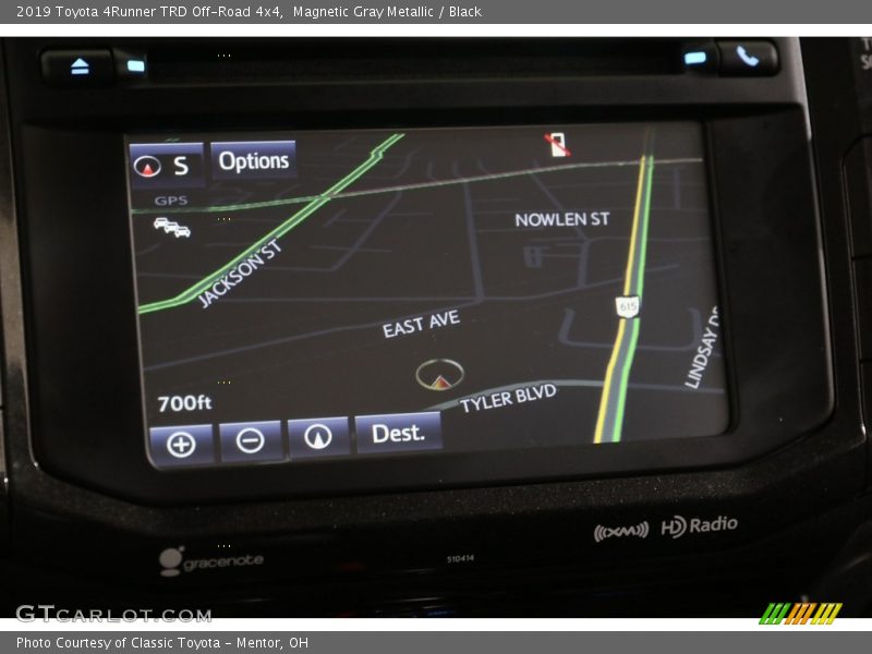 Magnetic Gray Metallic / Black 2019 Toyota 4Runner TRD Off-Road 4x4