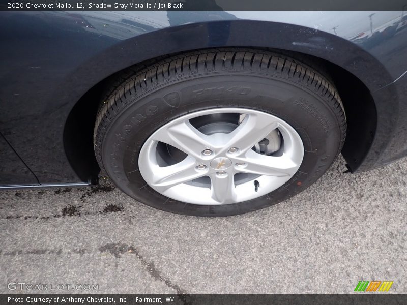 Shadow Gray Metallic / Jet Black 2020 Chevrolet Malibu LS