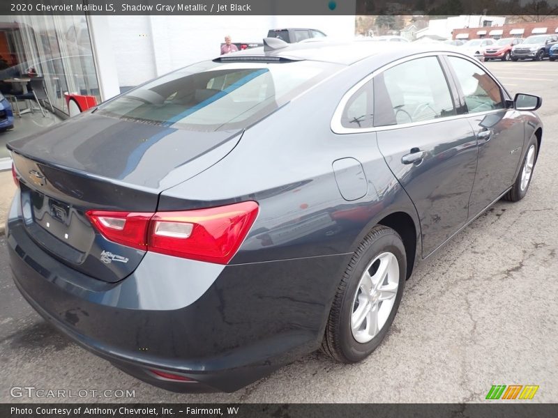Shadow Gray Metallic / Jet Black 2020 Chevrolet Malibu LS