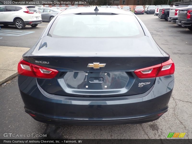 Shadow Gray Metallic / Jet Black 2020 Chevrolet Malibu LS