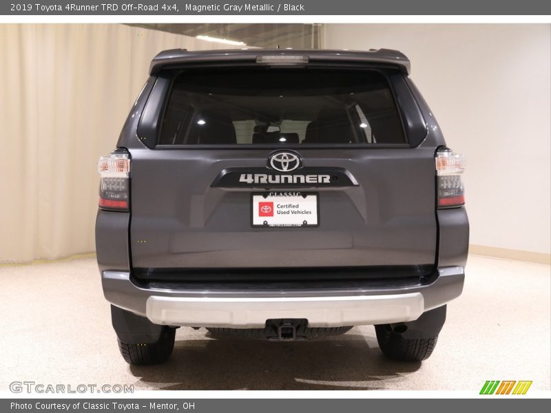 Magnetic Gray Metallic / Black 2019 Toyota 4Runner TRD Off-Road 4x4