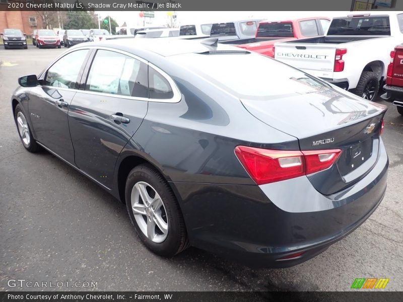 Shadow Gray Metallic / Jet Black 2020 Chevrolet Malibu LS