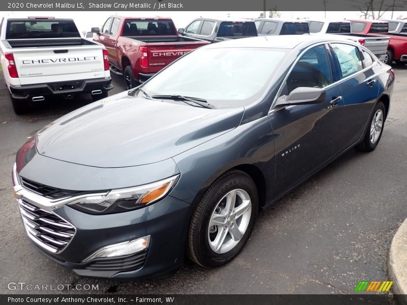 Shadow Gray Metallic / Jet Black 2020 Chevrolet Malibu LS