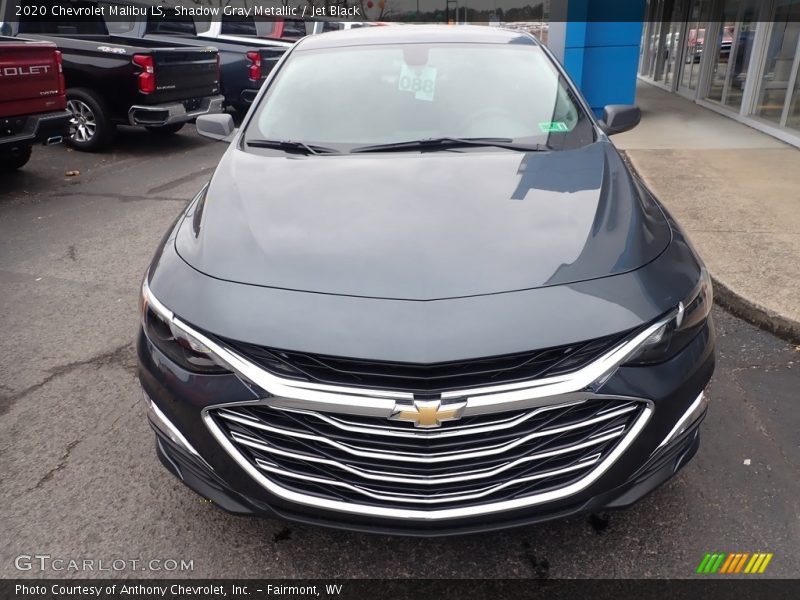 Shadow Gray Metallic / Jet Black 2020 Chevrolet Malibu LS