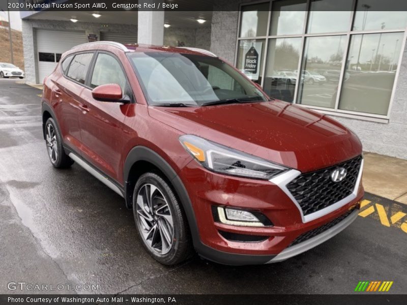 Front 3/4 View of 2020 Tucson Sport AWD