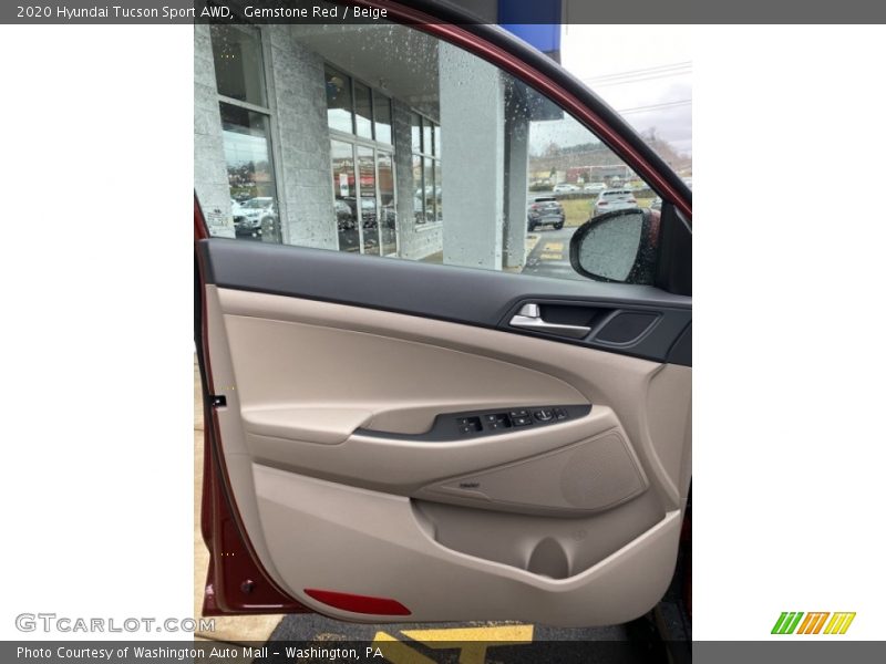 Door Panel of 2020 Tucson Sport AWD