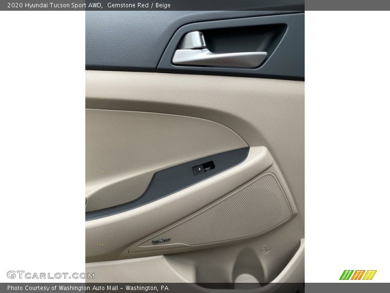 Gemstone Red / Beige 2020 Hyundai Tucson Sport AWD