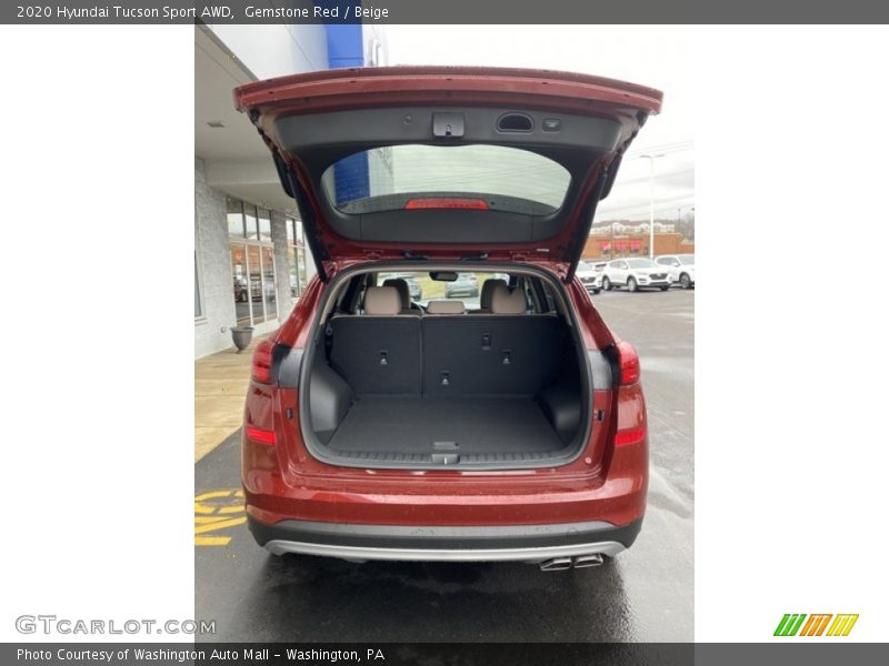  2020 Tucson Sport AWD Trunk