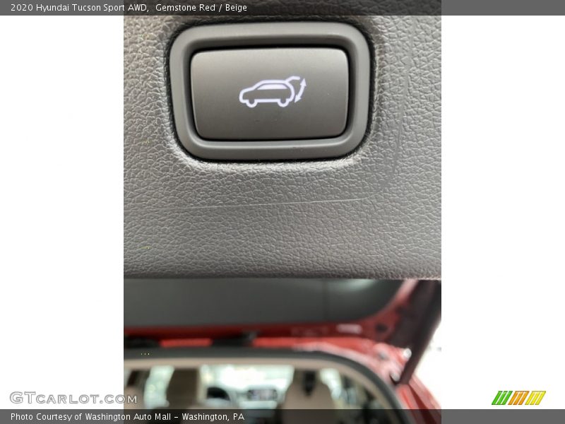 Gemstone Red / Beige 2020 Hyundai Tucson Sport AWD