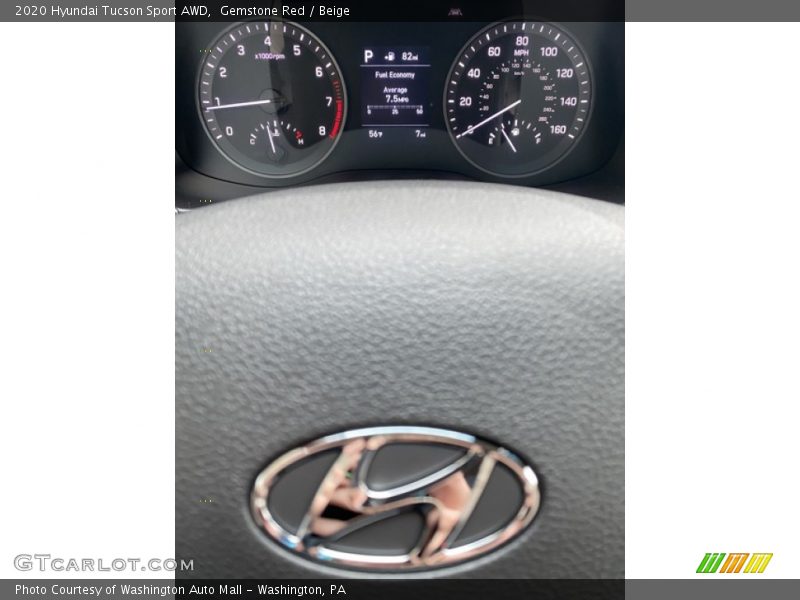  2020 Tucson Sport AWD Sport AWD Gauges