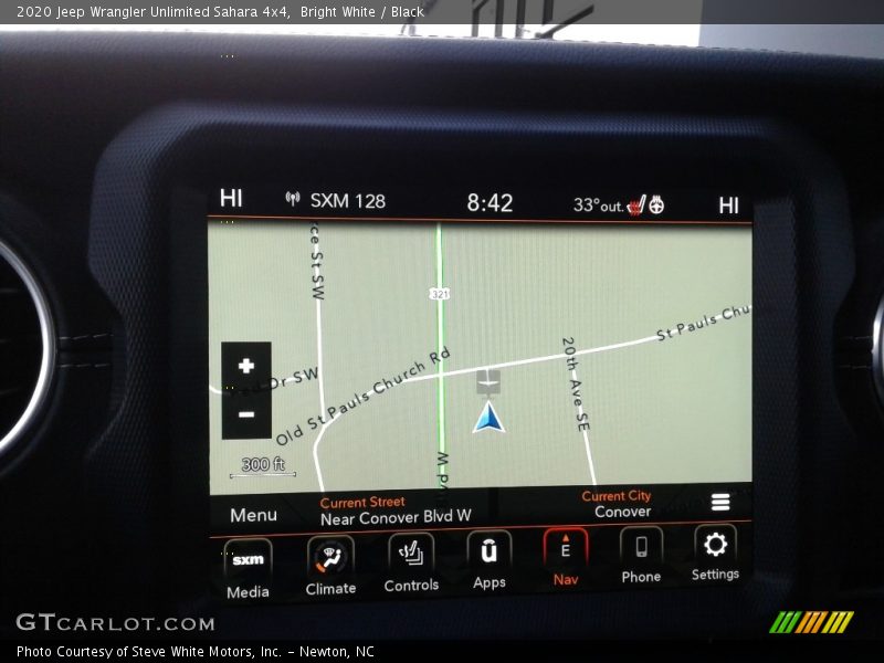 Bright White / Black 2020 Jeep Wrangler Unlimited Sahara 4x4