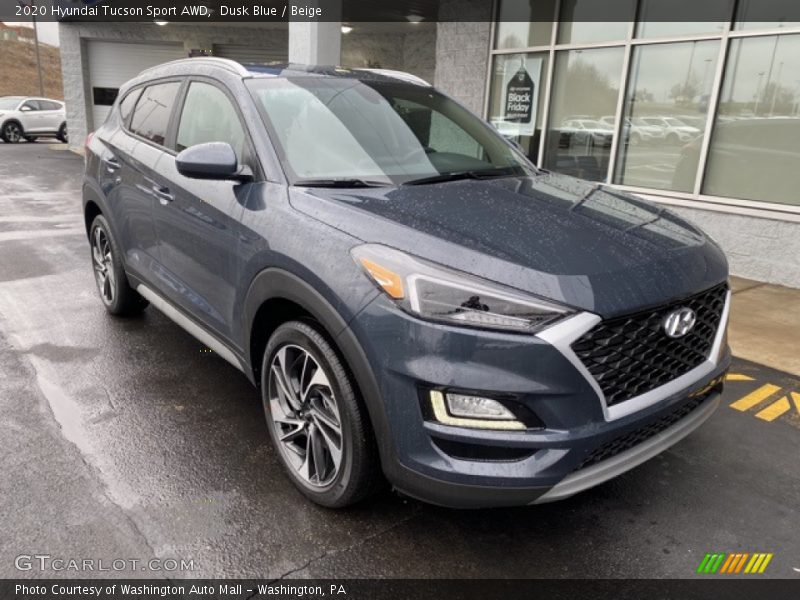 Dusk Blue / Beige 2020 Hyundai Tucson Sport AWD
