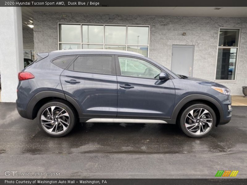 Dusk Blue / Beige 2020 Hyundai Tucson Sport AWD