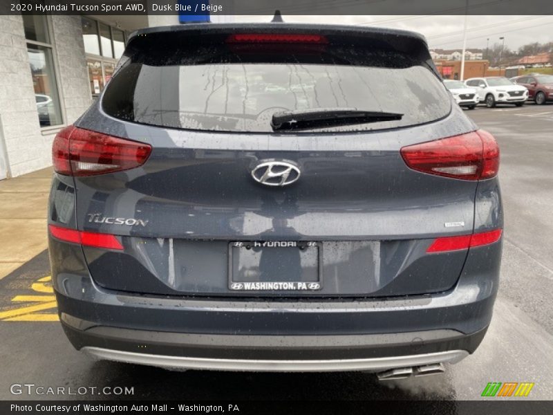 Dusk Blue / Beige 2020 Hyundai Tucson Sport AWD