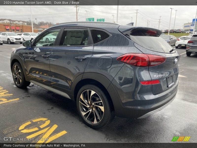 Dusk Blue / Beige 2020 Hyundai Tucson Sport AWD