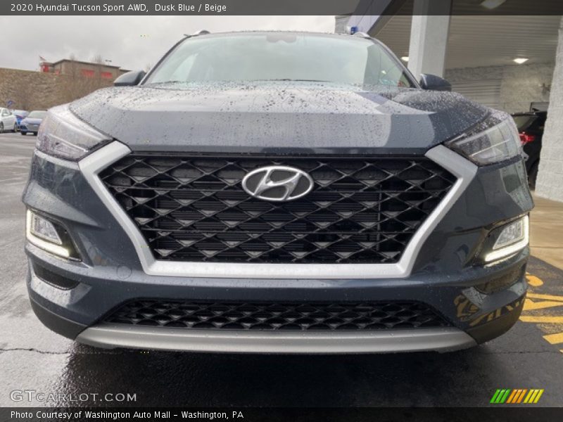 Dusk Blue / Beige 2020 Hyundai Tucson Sport AWD