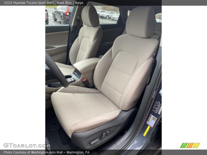 Dusk Blue / Beige 2020 Hyundai Tucson Sport AWD