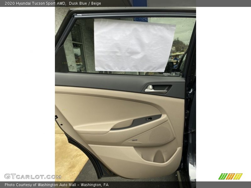 Dusk Blue / Beige 2020 Hyundai Tucson Sport AWD